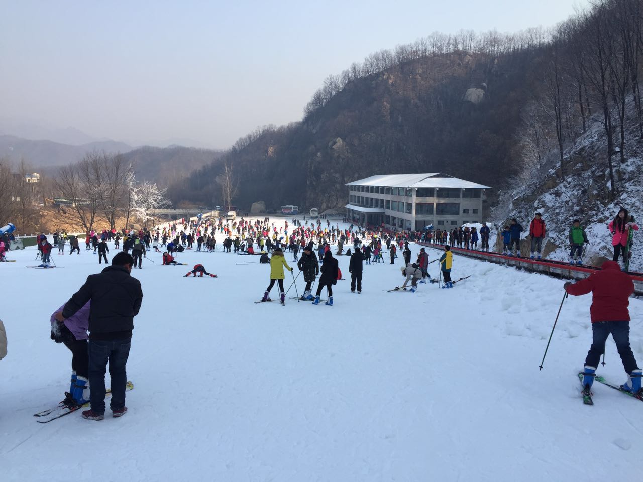 河南平頂山大峽谷滑雪場(chǎng)