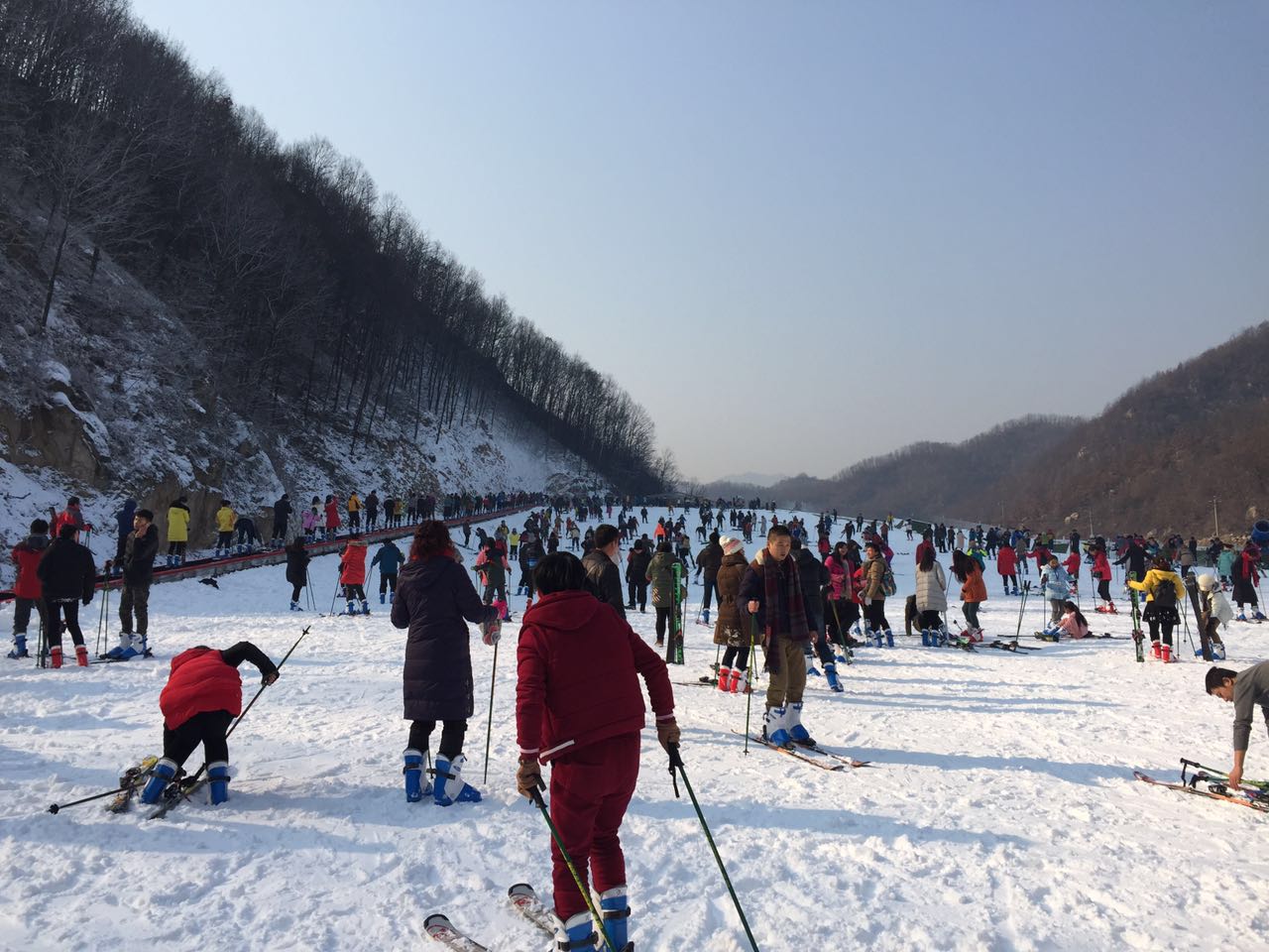 河南平頂山大峽谷滑雪場(chǎng)